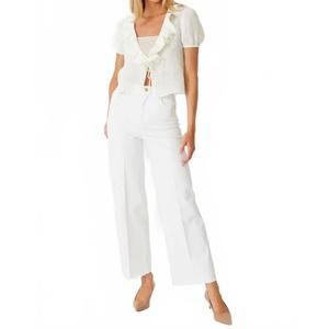 NEW LEVEL99 hudson wide leg jean in stillwater